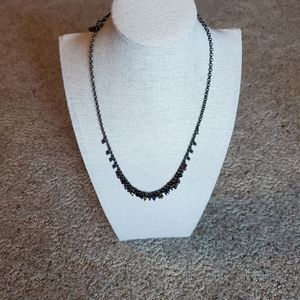 Lia Sophia Necklace Black Grey Brown